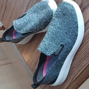 Ryka Grey Slip-on Sneakers, Sz 7